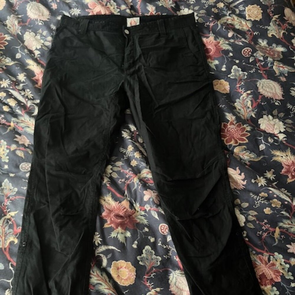 LIVSN Flex Canvas Pants - Black / 34 / 32
